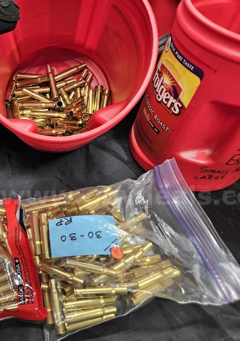 Lever Action Reloading Brass Lot .30-30 Winchester