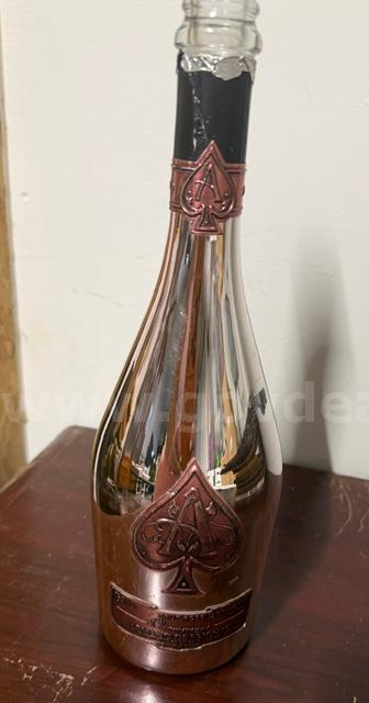 Vintage, Ace of Spades, Champagne Bottle, Small Paint Defect