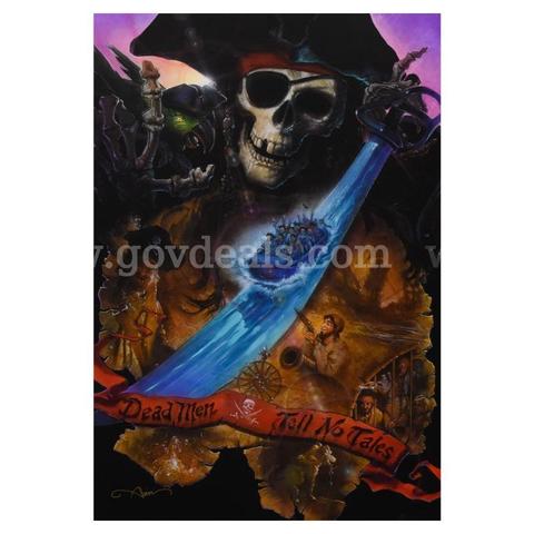 John Alvin (1948-2008), "Dead Men Tell No Tales" Limited Edition Fine Art