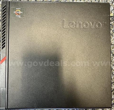 Three (3) Lenovo Thinkcentre M715q Desktop Tiny (No Hard Drives)