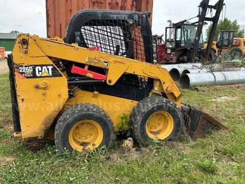 2018 CAT 226D SKID STEER SAWMILL (352-0606)
