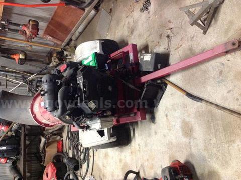 Buffalo Turbine Gas powered blower with trailer