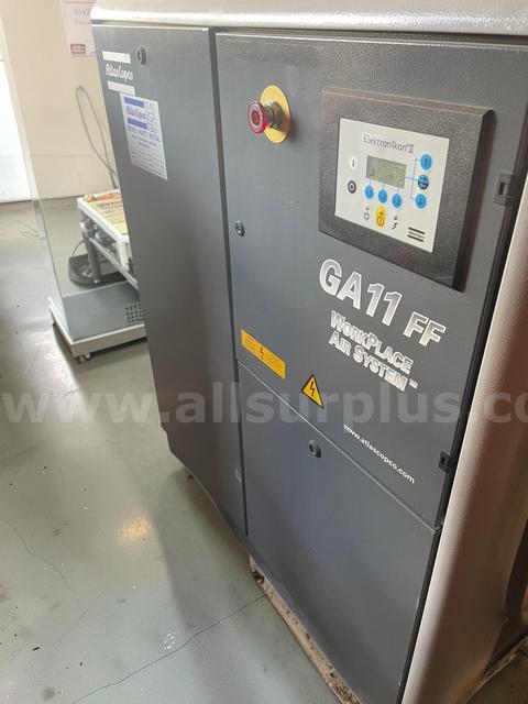 Atlas Copco GA11 FF & GA11 VSD FF Rotary Screw Air Compressors – Industrial Grade