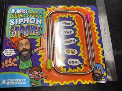 Mr Wiggles Straw, New in Package