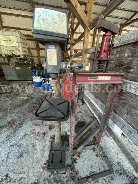 Drill Press & Hydraulic Press