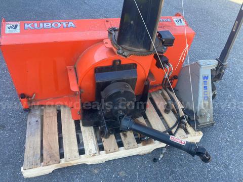 Kubota Snow Blower Attachment
