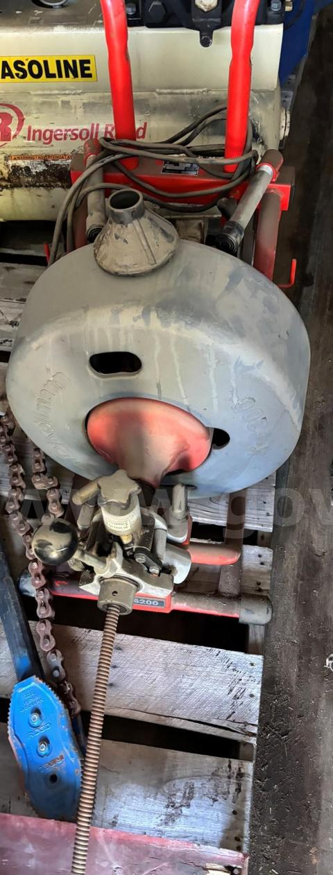 2012 Ridgid K-6200 Drain Cleaning Machine with Auto Feed