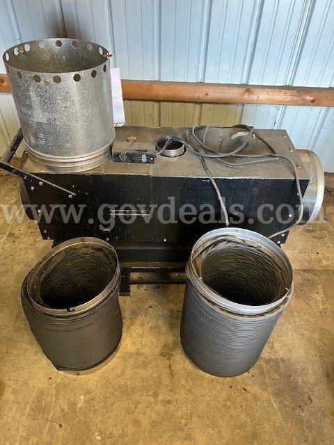 USED TVI Multi-Fuel 120K BTU Forced Air Heater