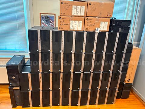 A Lot of HP PCs