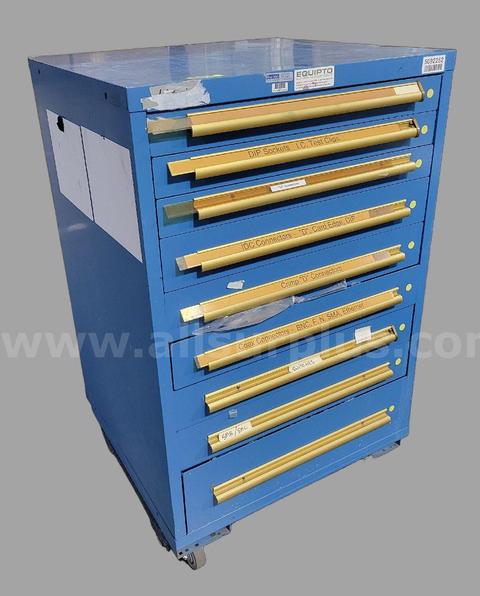 Equipto 8-Drawer Tool Cabinet