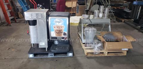 2 Lots of Miscellaneous Cafeteria Equipment