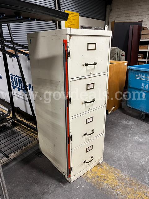 Metal Vertical 4-Drawer File Cabinet