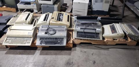 10 Used Typewriters.