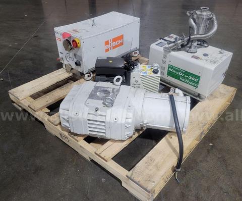 4pcs Vacuum Pumps & Booster