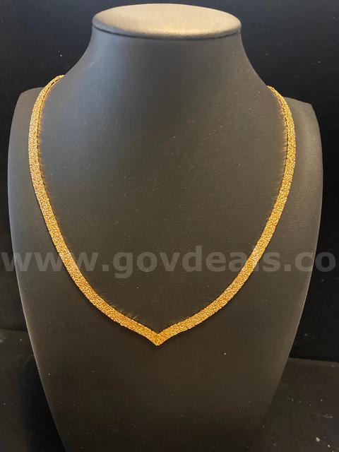 Beautiful 18β Textured Flex Necklace! 24K Real Gold Filled. FREE SHIPPING W/ BUY NOW!