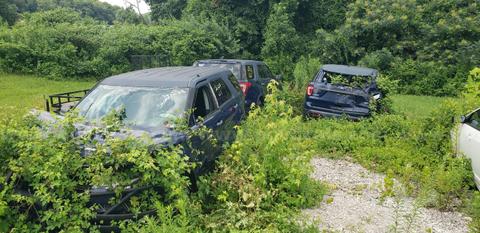 3 Wrecked 2018 Ford Explorer
