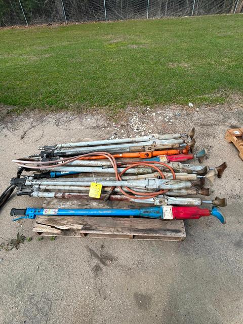 Hydraulic tools – Lineman utility tools. Used condition. See long description. Lot 022.