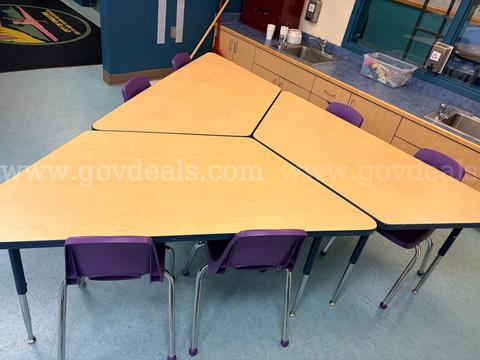 Purple Modular Table
