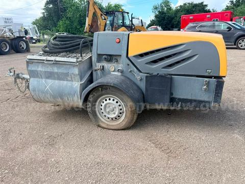 2016 Putzmeister SP11 LMR Trailer Mounted Concrete Pump