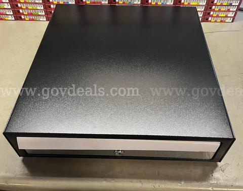 LOT OF QTY 184 APG VBS296-4-BL1616 CASH DRAWERS (NEW IN OEM PACKAGING) - SHIPPING AVAILABLE