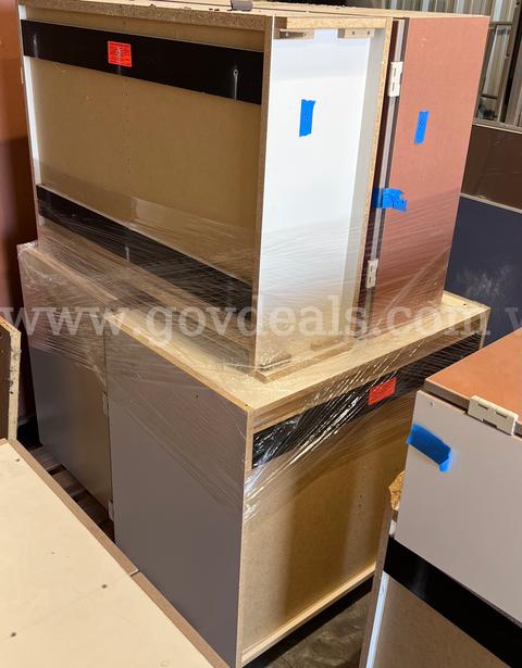 Lot of (9) Cabinets