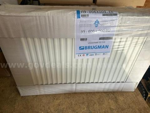 Brugman 600mm x 900mm Panel Radiator / Water Heater Radiator – NEW IN BOX (Lot Available)