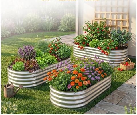 *RESERVE REDUCED* 5,000 Utopia Galvanized Raised Garden Bed Kits