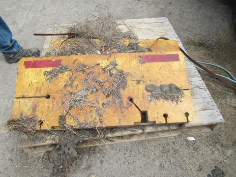 Lot of Grader Counter Weights