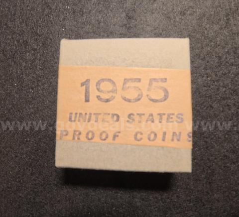 1955 RARE US Treasury Department (Sealed BOX) Philadelphia Silver mint set