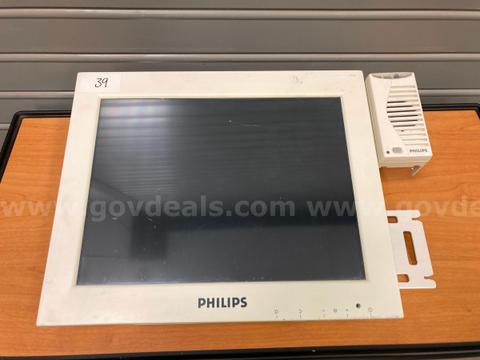 Philips M8031B Patient Monitor with M8025-60003 IF Remote patient monitor