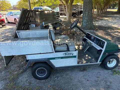 Club Car Turf II Carryall Electric Utility Cart – Fair Condition, Needs Battery