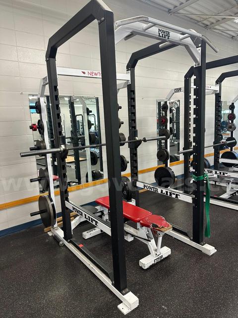 Power Lift Full Rack with bench # 2
