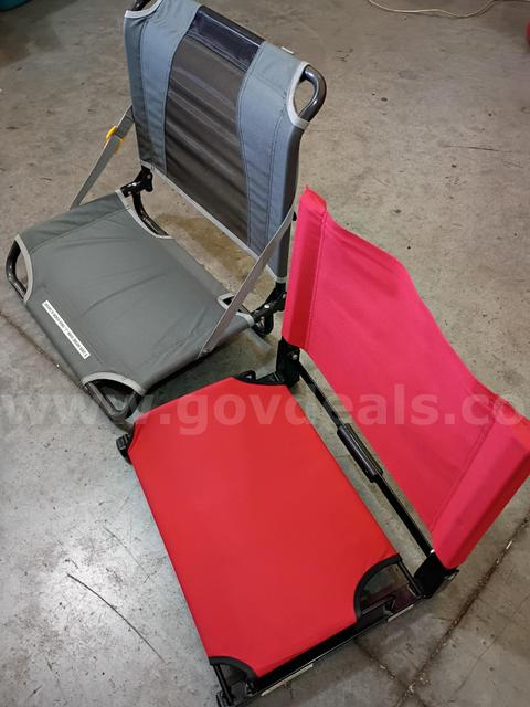Lot of (2) Stadium Chairs