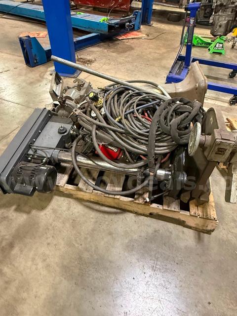Pallet of Shop Misc. - Pedistal Grinders, Welding Cables, etc.
