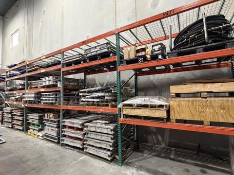 Tooling For Molded Fiber Manufacturing, and ABB Robot Tooling, Qty 30 Pallets