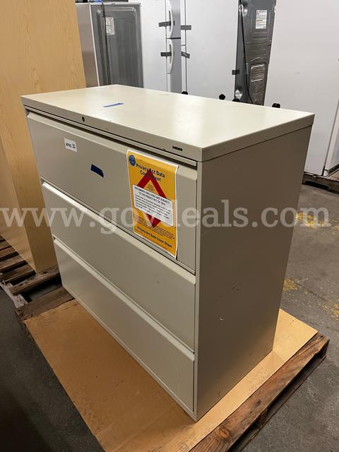 Hon Lateral 3-Drawer File Cabinet