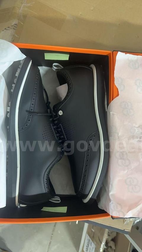 SHIPPING AVAILABLE Lot of 6    88 Links Brogue Synthetic Leather Golf Shoes | Breathable & Non-Spiked | Black(6-05)
