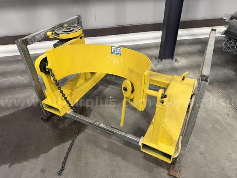 Tilting Forklift Drum Dumper, FKLDD, Titan Mfg, Qty 1