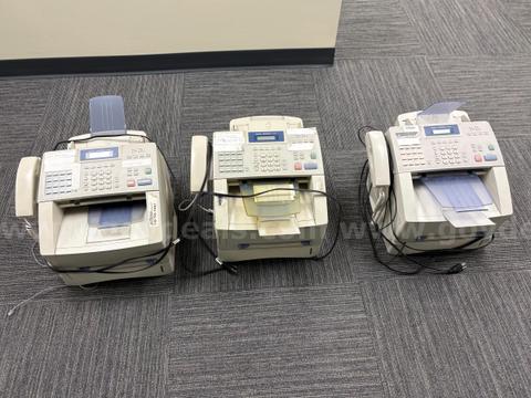 3 Fax machines