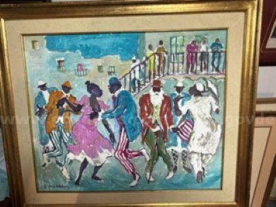 Eduardo Vernazza-Candombie* Series Watercolor