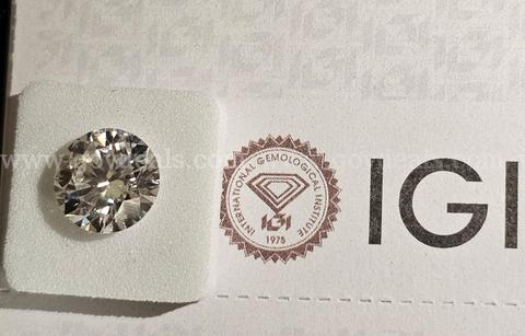 3.92 Carat Round Brilliant Diamond VS1