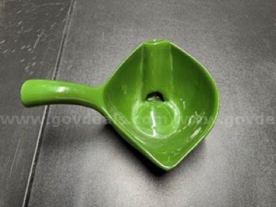 Vintage, Double Spout, Dark Green Gravy Boat, Good Condition