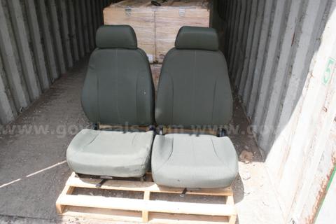 Lot of 2 Unused Vehicular Seats Military Surplus