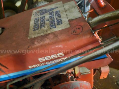 (1)Gravely Tractor with (1)Riding Sulky Seat & (1) Mower Attachment