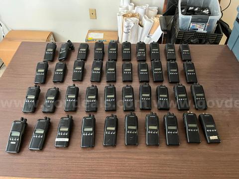 LOT OF (40 EA) KENWOOD PORTABLE RADIOS GROUP#1