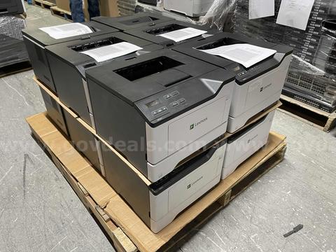 Lot of 12, Lexmark MS421 Monochrome Laser Printer – Clean & Tested
