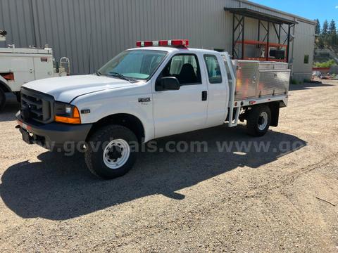2000 Ford F-250 SD 4WD XL SuperCab Long Bed Pickup Truck - 5.4L V8 SOHC 16V