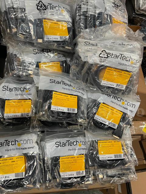 Bulk Lot (277 Pcs) StarTech.com Digital Video Cables & Adapters - All Brand New