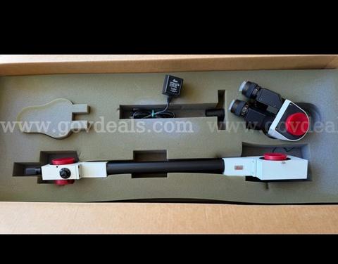 Brand New Leica 1982 Surgical Microscope Head 10x + Horizontal Boom Bridge Power SHIPPING