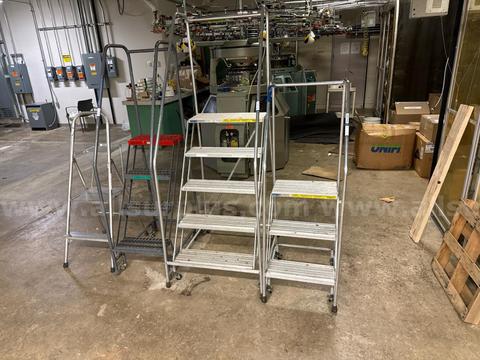 Qty. 4 Warehouse Step Ladders